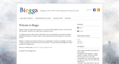 Desktop Screenshot of biegga.com